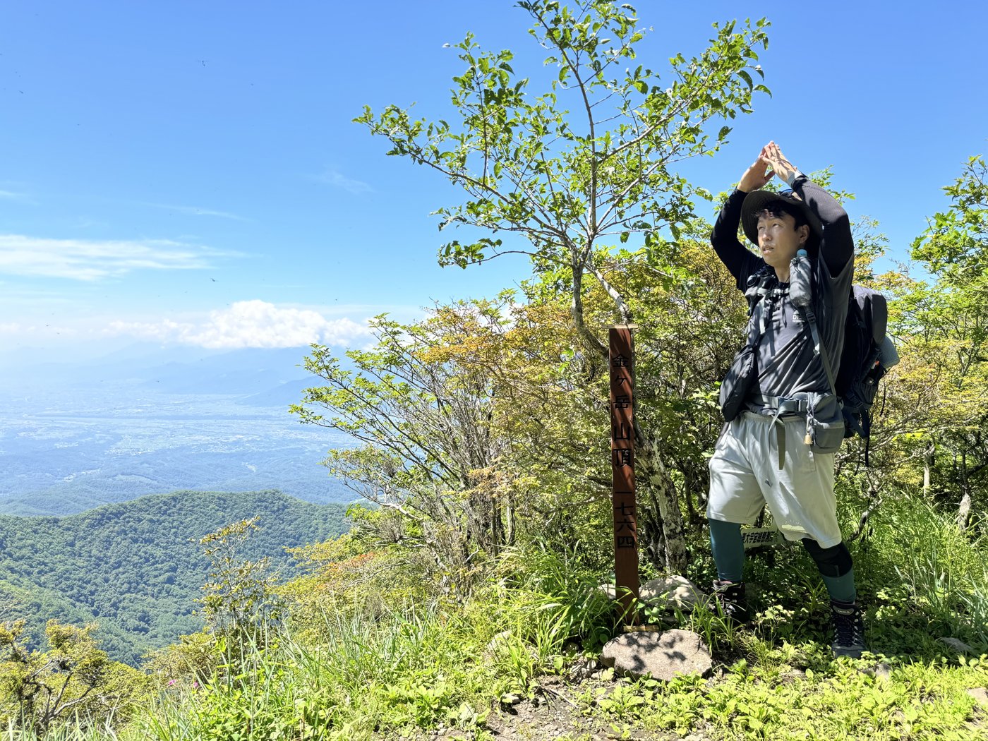 茅ヶ岳の風景（編集長撮影）